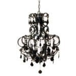 Black chandelier