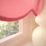 Desert Rose Scallop Roller Blind