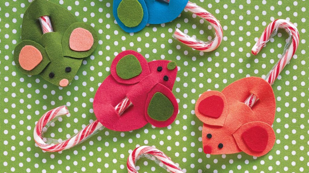 Christmas Crafts Candy Cane Mice Blinds 2go Blog