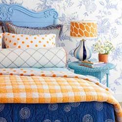 Eclectic bed