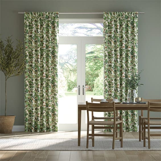 figs green curtains
