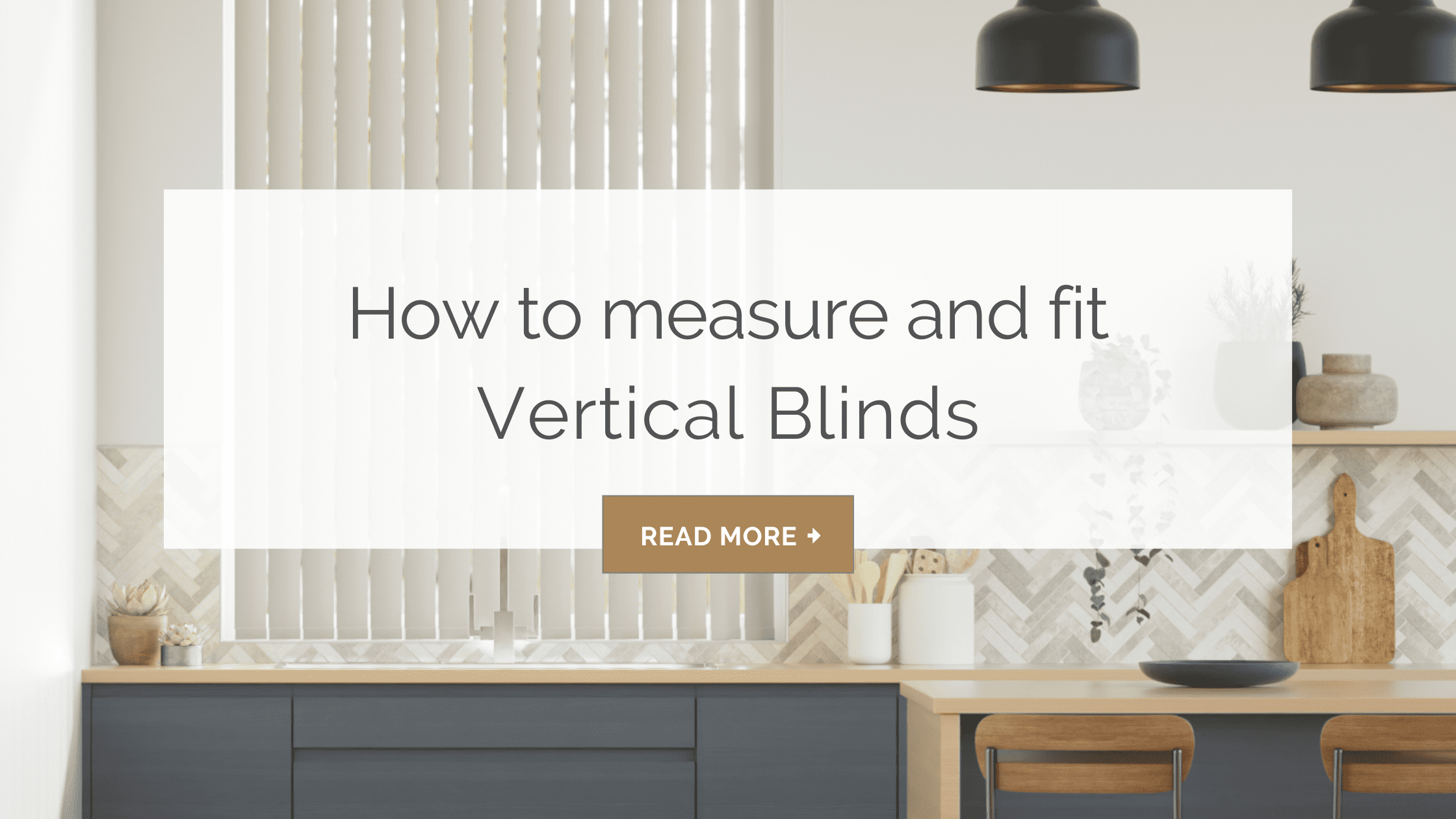 How to measure and fit vertical blinds