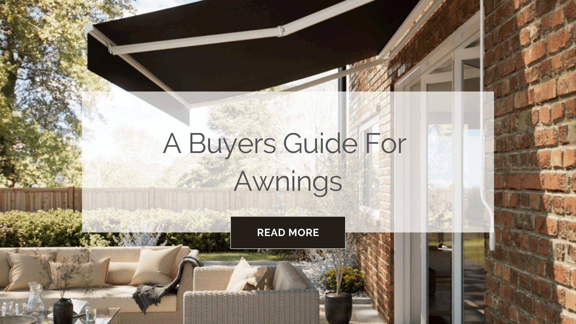 A Buyers Guide for Awnings
