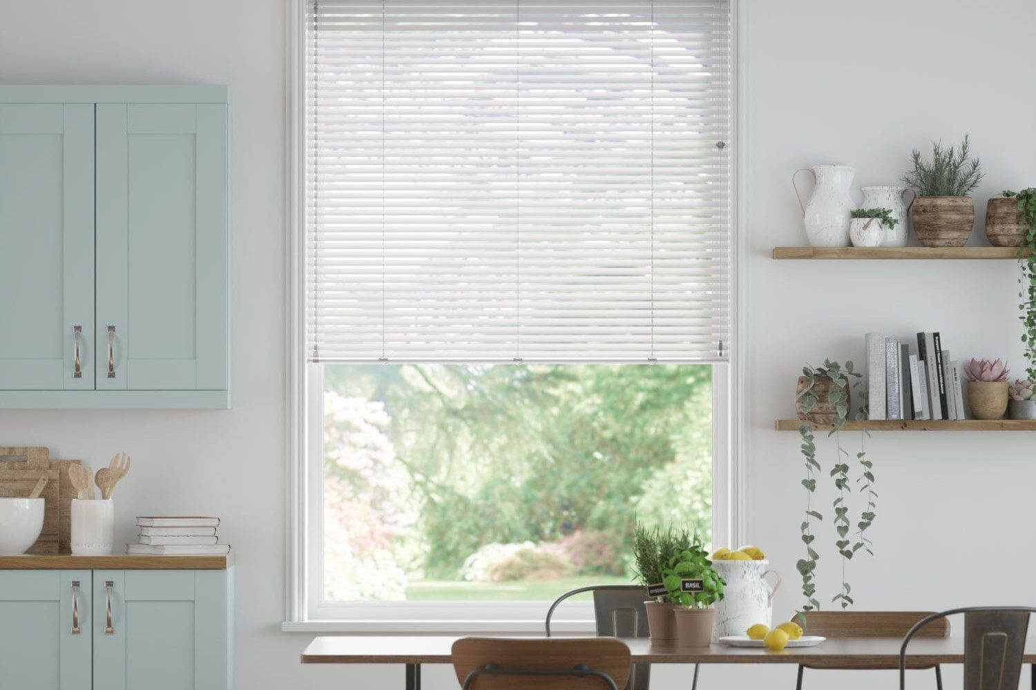 how to clean aluminium venetian blinds