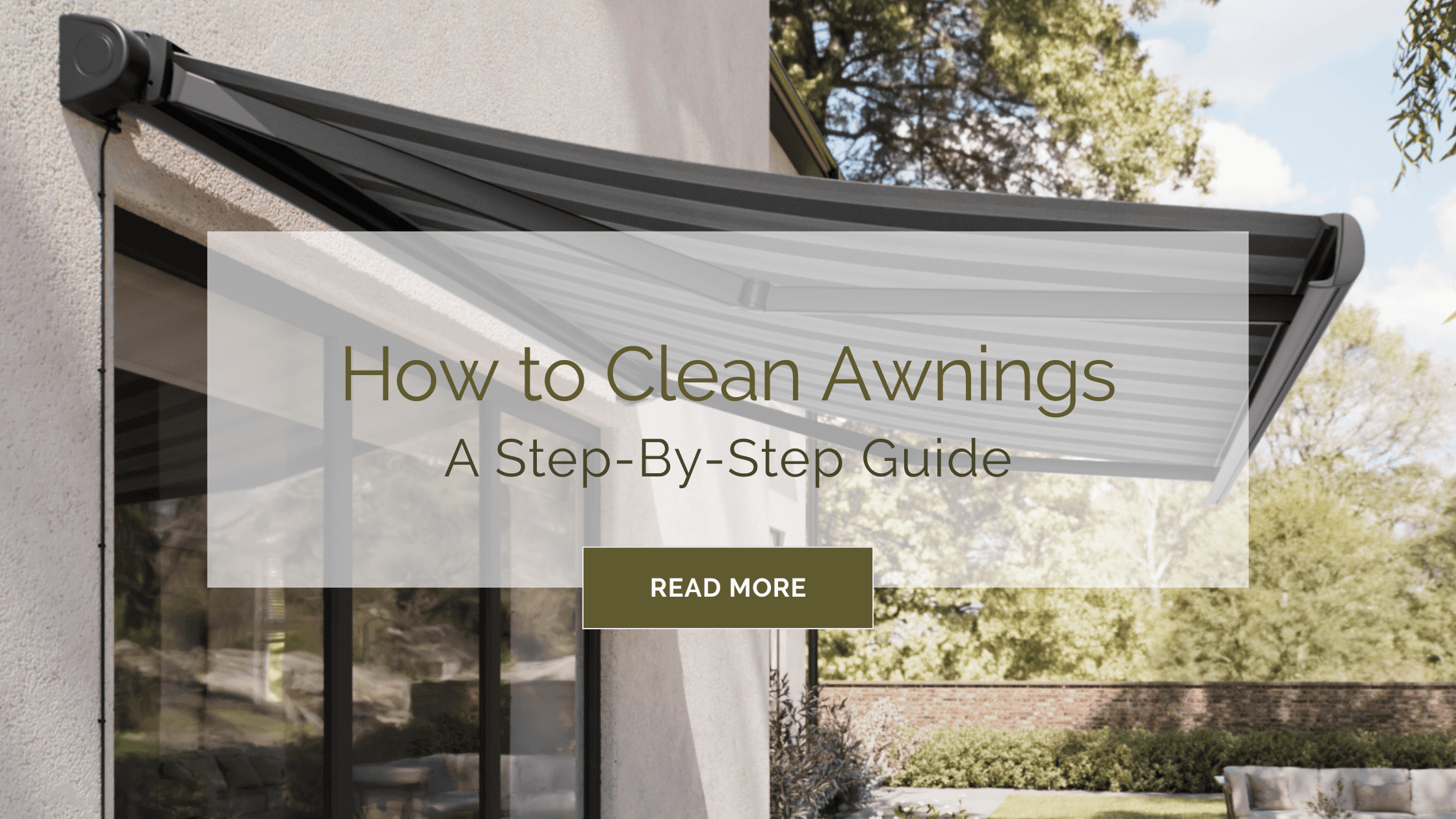 How to Clean Awnings