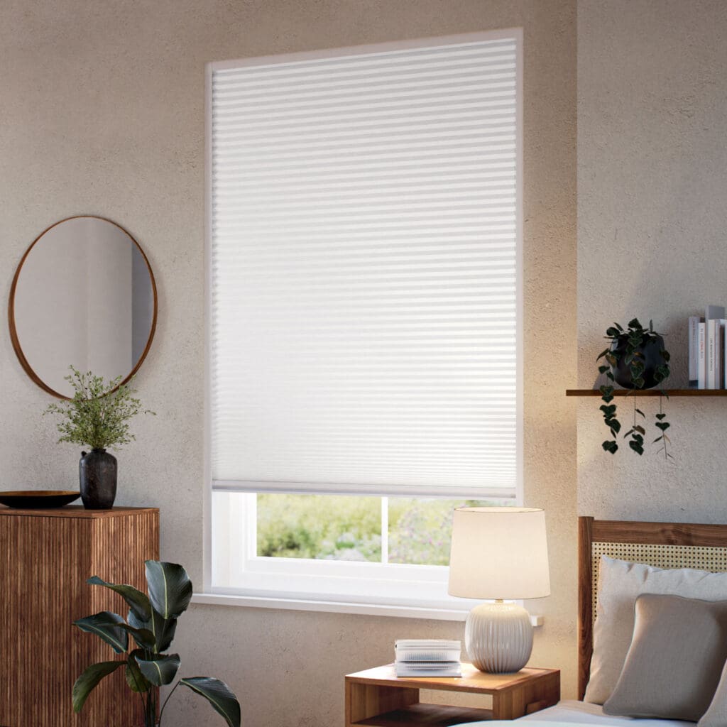 MaxShade Blackout Frost Pleated Blind