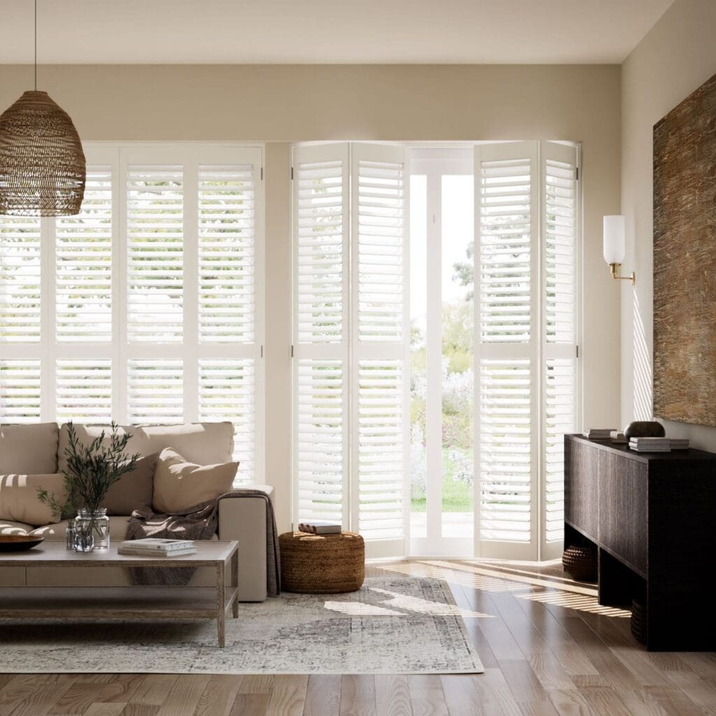 San Jose Warm White Shutter Blinds