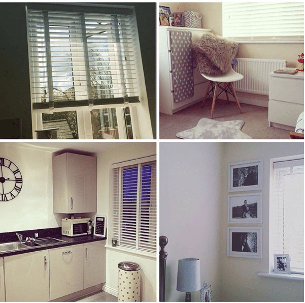 White Wooden Blinds