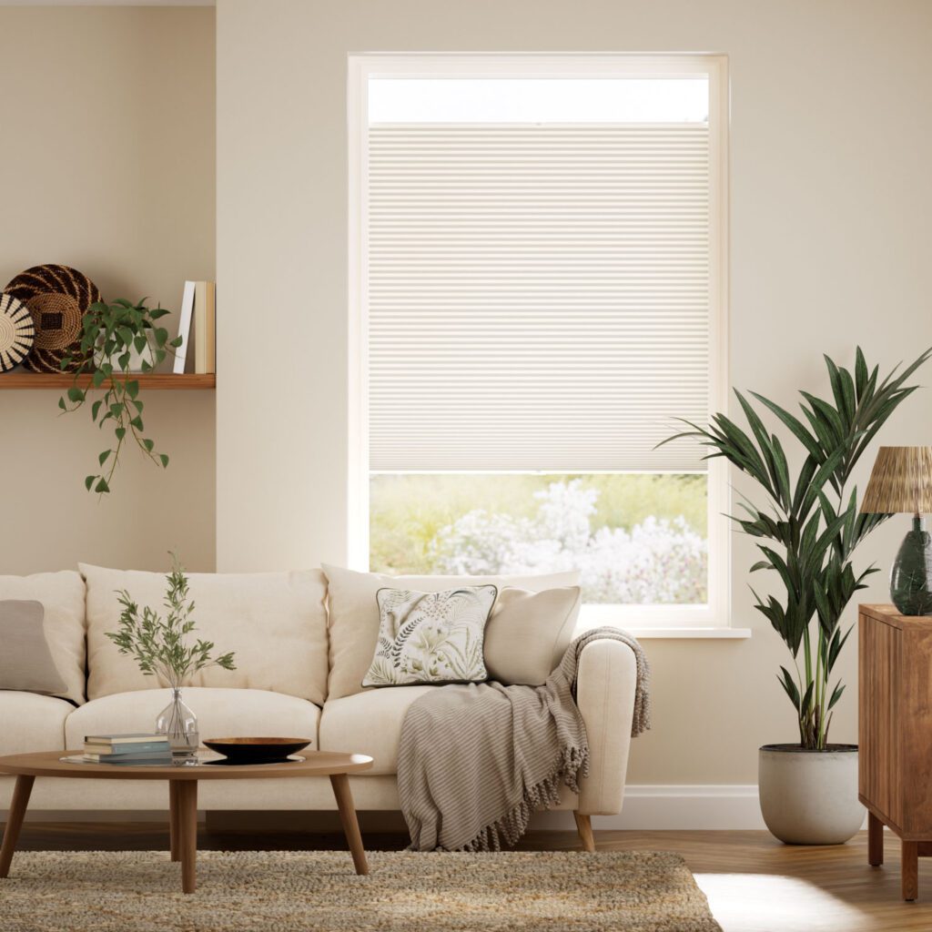 PerfectFIT DuoShade Ivory Thermal Blind