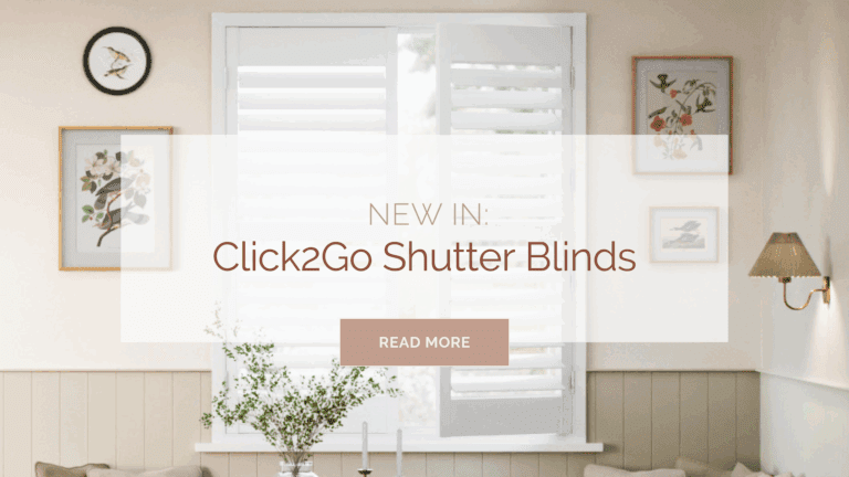 New In: Click2Go Shutter Blinds Cover