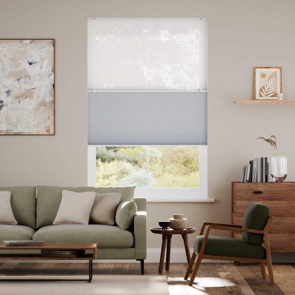 Night & Day Duo Voile Sky Thermal Blind