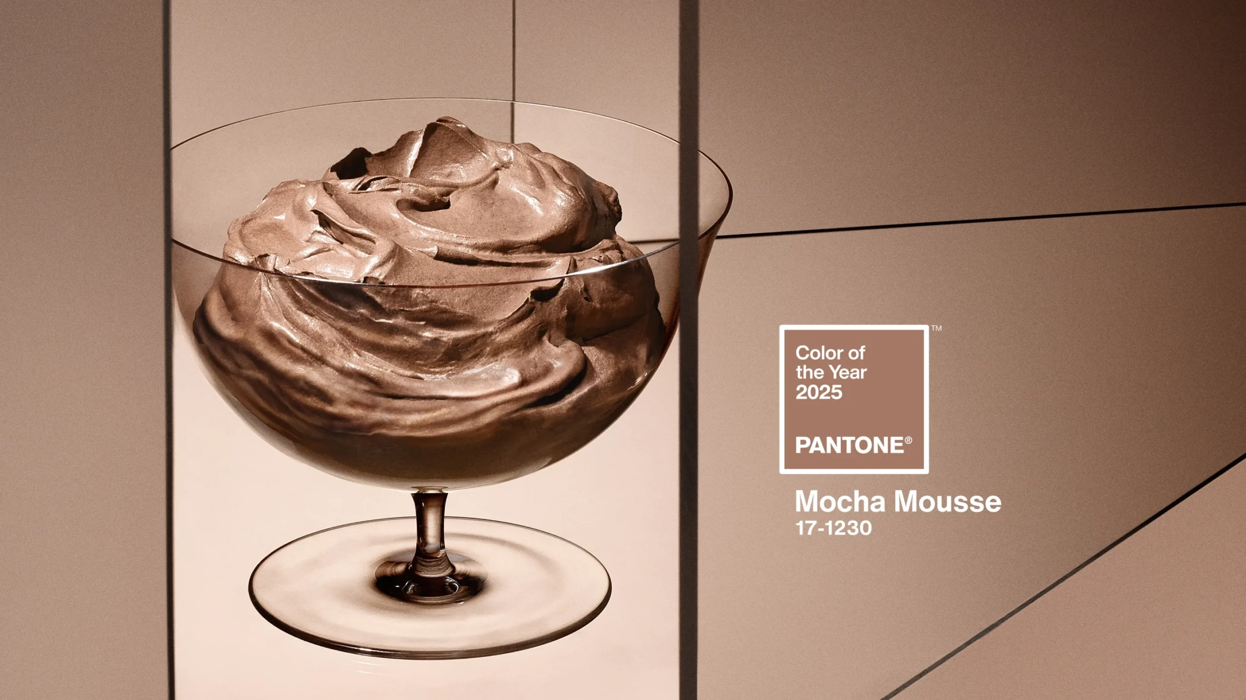 PANTONE® Colour of the Year 2025: PANTONE 17-1230 Mocha Mousse