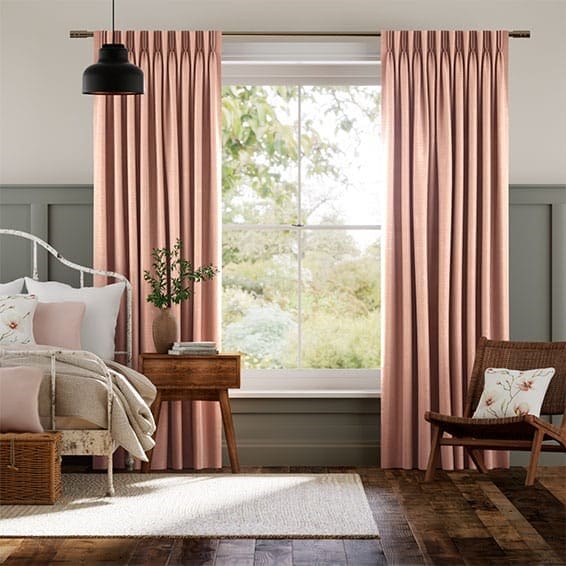 real silk allora petalite curtains